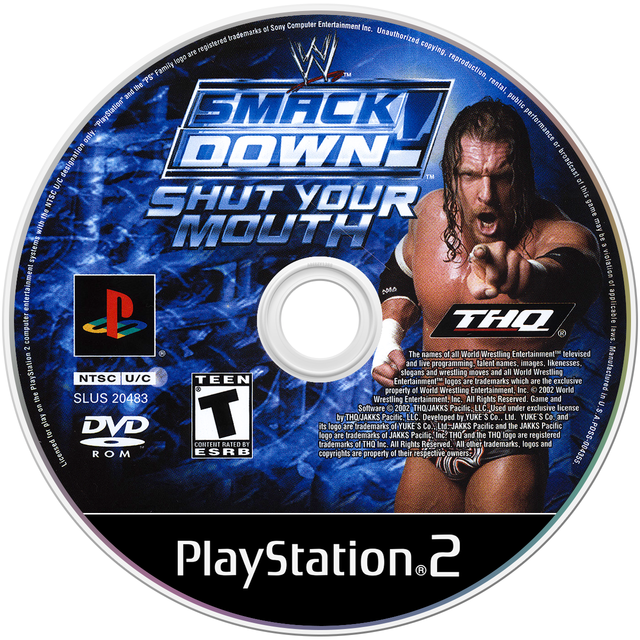 WWE Smackdown Shut Your Mouth media 4 for Playstation 2